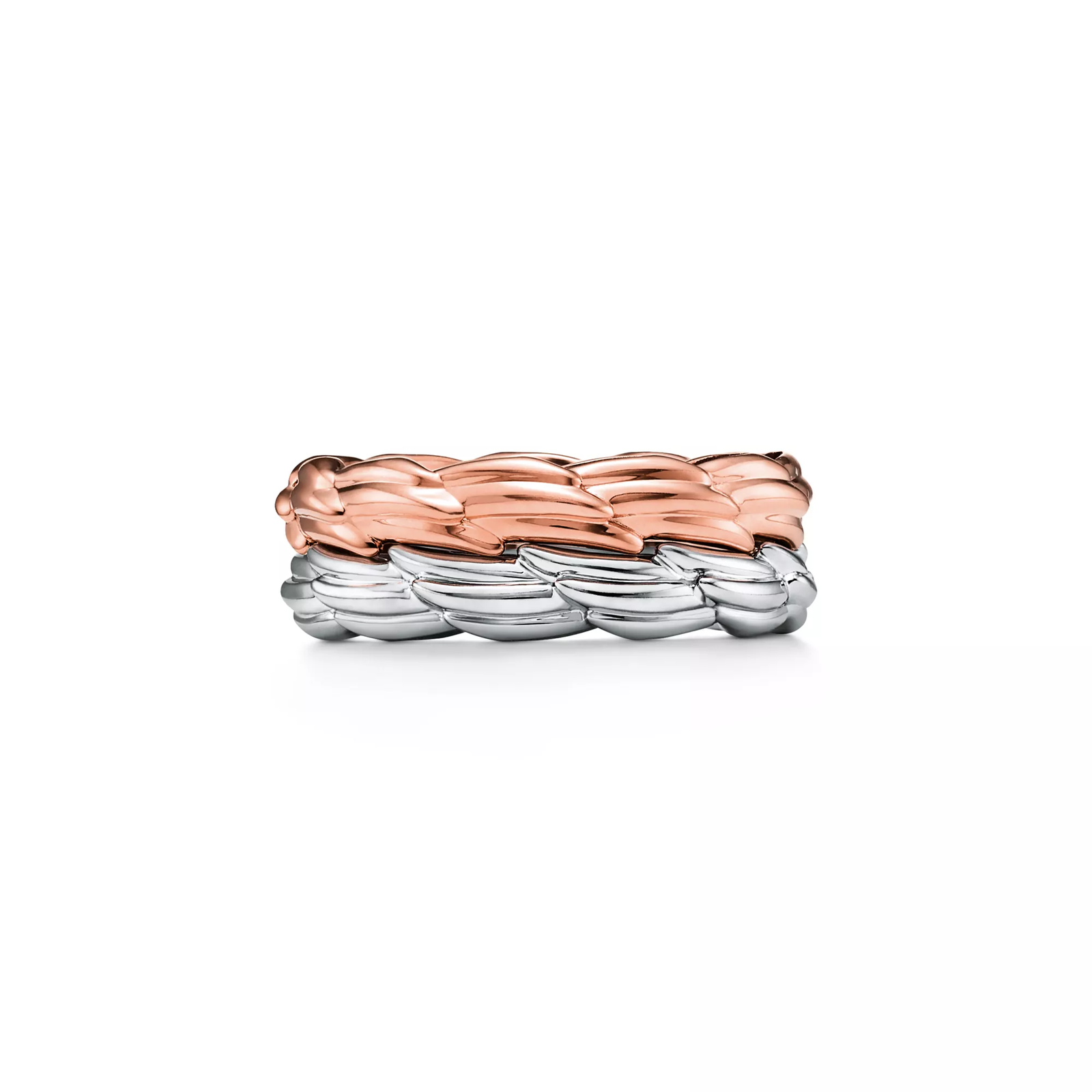 Wings Narrow Ring in Rose Gold