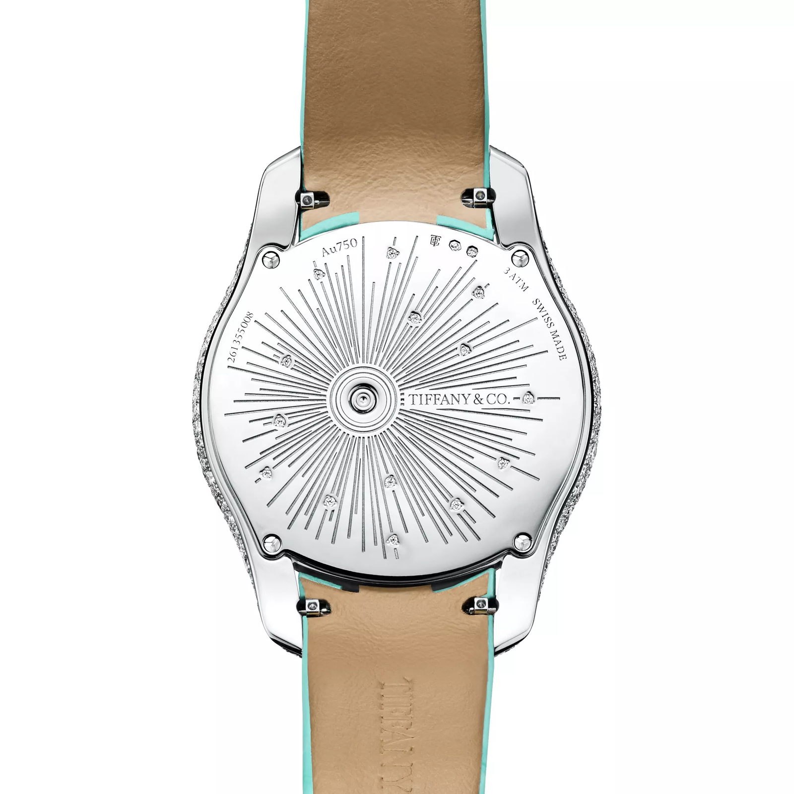 Watch in Gold with Diamonds.