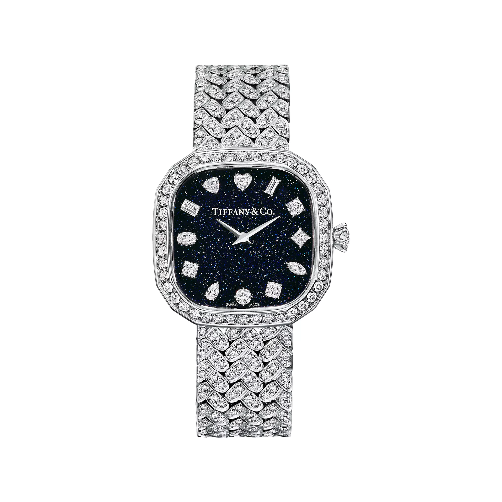 Diamond Watch in White Gold with Diamonds