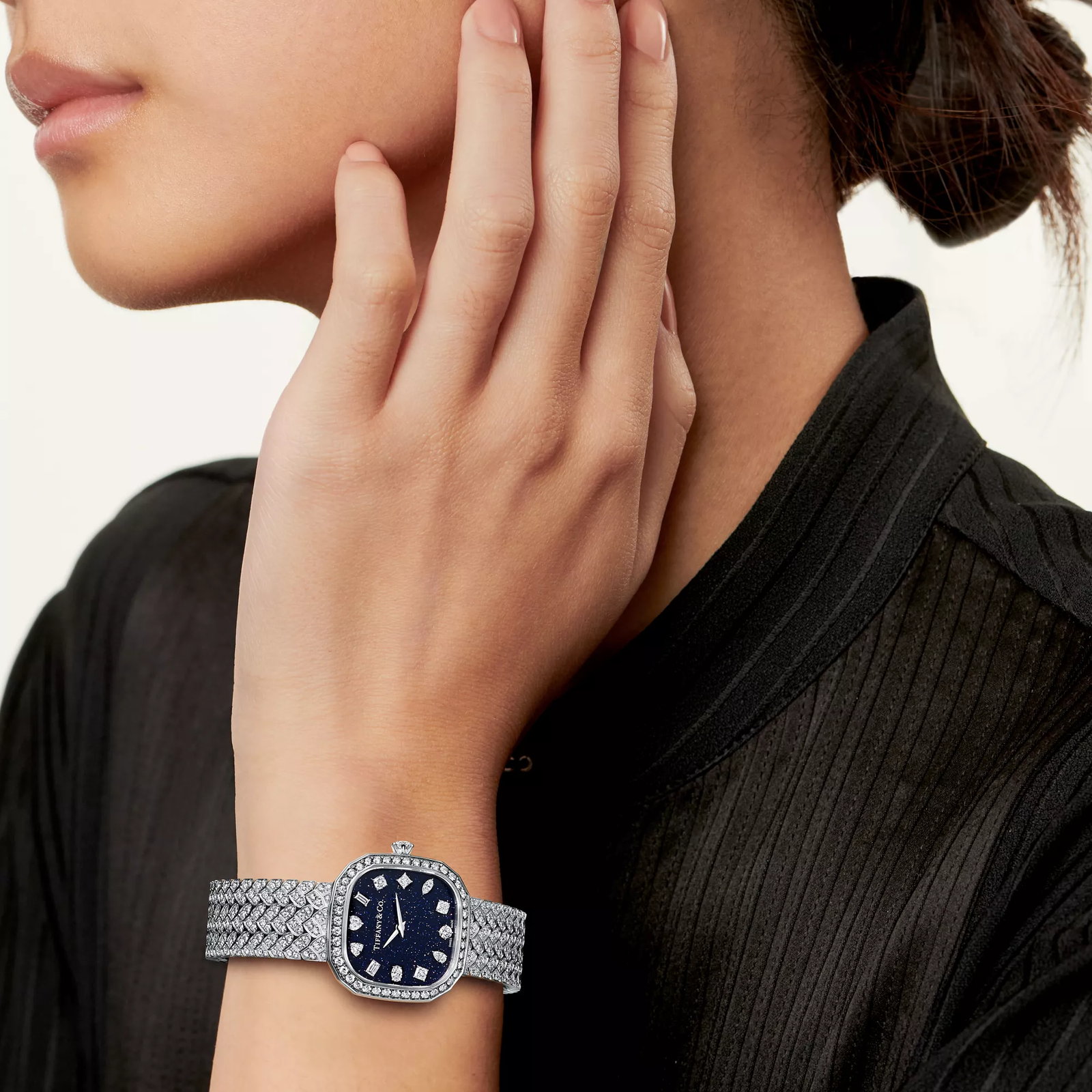 Diamond Watch in White Gold with Diamonds