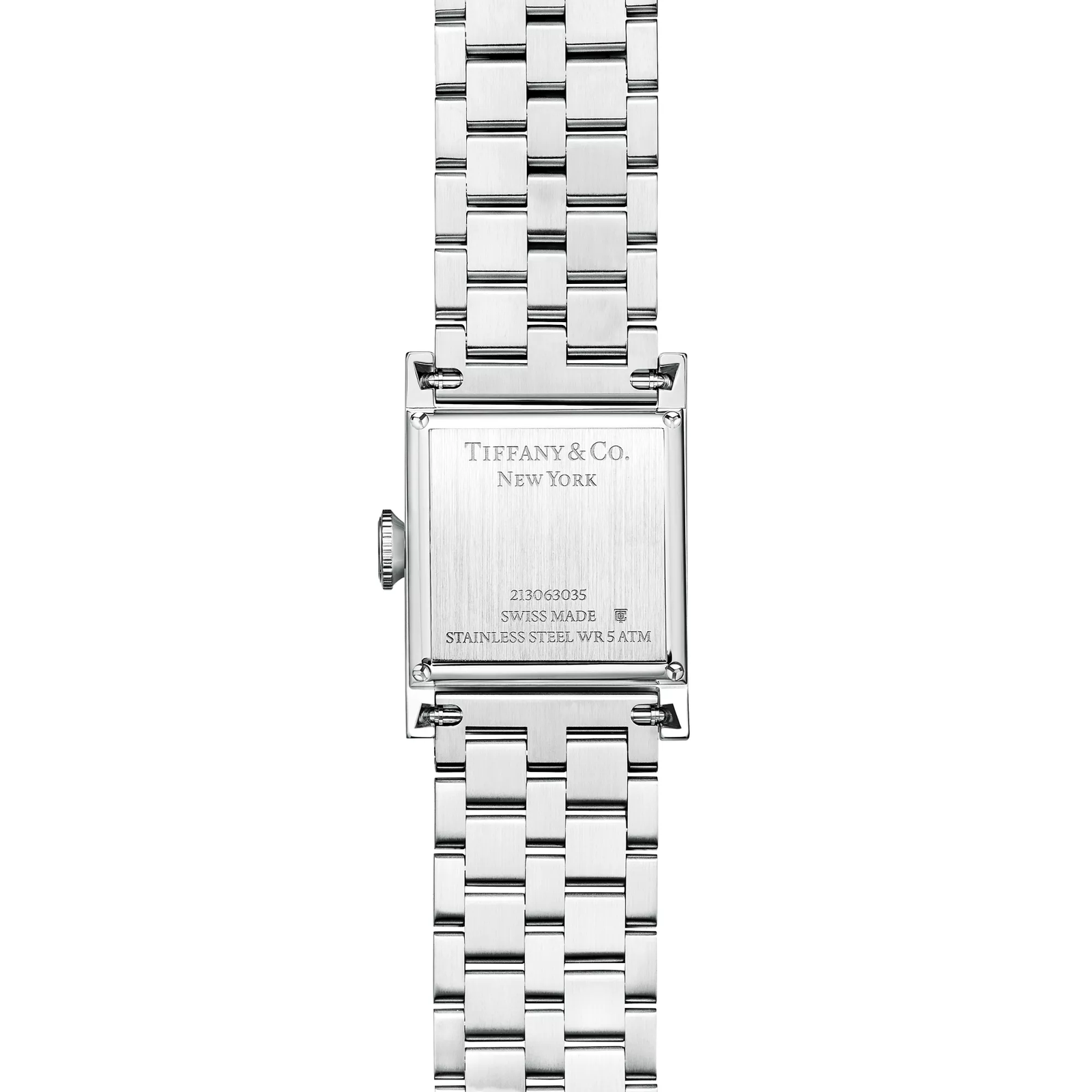 20 mm Watch in Stainless Steel with a Tiffany Blue Dial & Diamonds